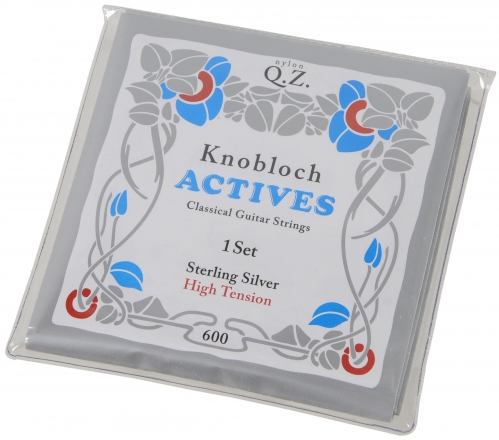 Knobloch Actives 600 Q.Z Sterling Silver High Tension struny pro klasickou kytaru