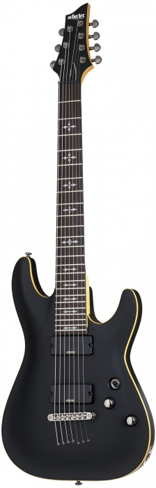 Schecter Demon 7 Aged Black Satin elektrická kytara