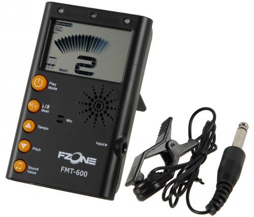  Fzone FMT 600 metronom z tunerem czarny