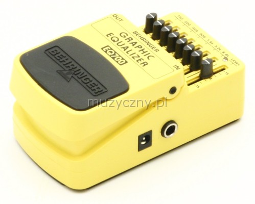 Behringer EQ700 equalizer kytarov efekt