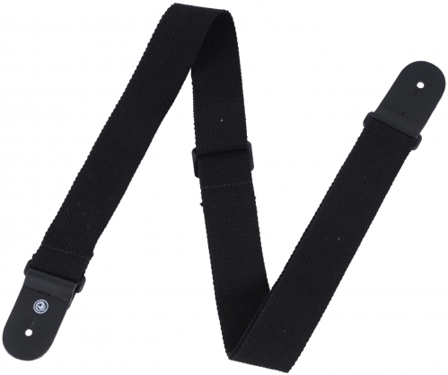 Planet Waves 50CT00 Cotton Strap Blk kytarov popruh