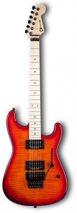 Charvel Pro Mod San Dimas Style 1 2H FR Red Burst elektrick kytara