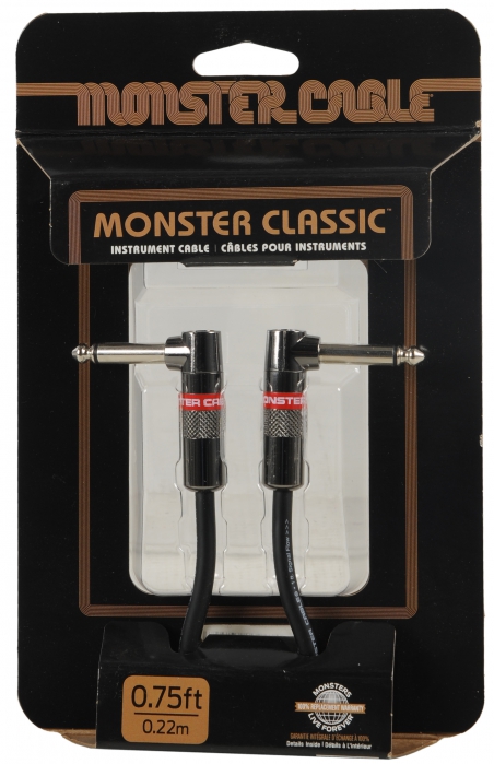 Monster Classic 0.75 DA instrumentln kabel