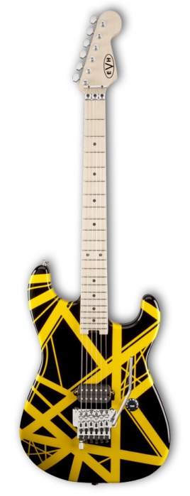 EVH Stripe Series Yellow Black elektrick kytara