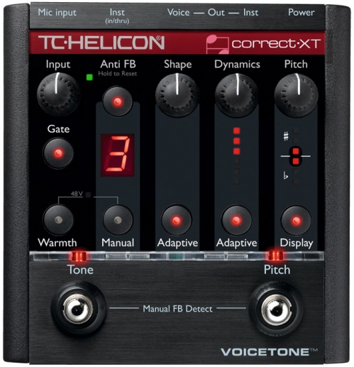 TC Helicon VoiceTone Correct XT vokln procesor