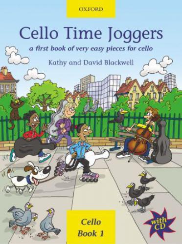 PWM Blackwell Kathy, David - Cello time joggers. A first book of very easy pieces for cello (utwory nawiolonczel + CD)