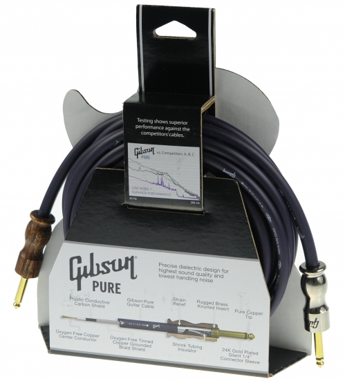 Gibson CAB18PP 18′ Purple Gibson 4,5m instrumentln kabel