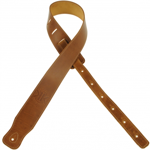 Filippe guitar leather belt 6,5 cm