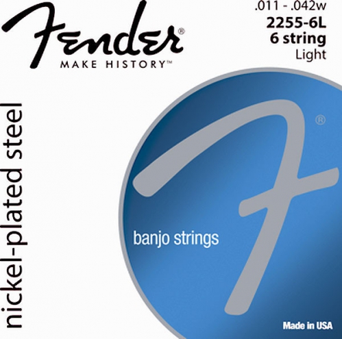 Fender 2255-6L Banjo Light 6 struny pro banjo