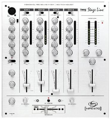 IMG Stage Line MPX-470 4-channel DJ mixpult
