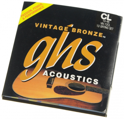 GHS Vintage Bronze 12CL struny na akustickou kytaru