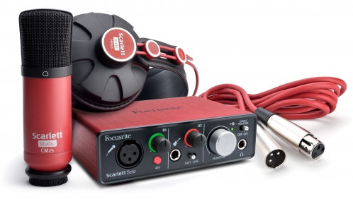 Focusrite Scarlett Solo Studio Pack