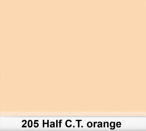 Lee 205 Half  C.T.Orange filtr
