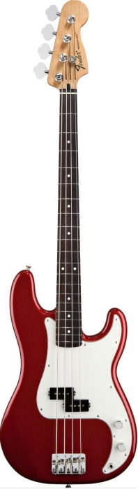 Fender Standard Precision Bass RW Candy Apple Red basov kytara