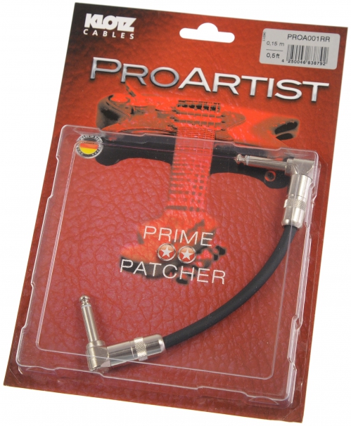 Klotz PROA001 RR Pro Artist instrumentln kabel