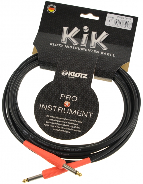 Klotz KIKC 4.5 PP3 instrumentln kabel