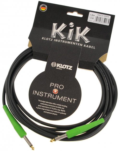 Klotz KIKC 4.5 PP4 instrumentln kabel