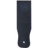 Filippe guitar leather belt 6,5 cm navy blue