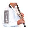 BG C23E clarinet leather strap