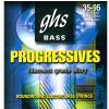 GHS Progressives struny na basovou kytaru