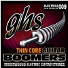 GHS Thin Core Guitar Boomers struny pro elektrickou kytaru, Custom Light, .009-.046