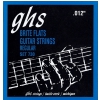 GHS Brite Flats struny pro elektrickou kytaru, Regular, .012-.054