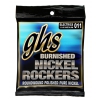 GHS Burnished Nickel Rockers struny pro elektrickou kytaru, Medium, .011-.050