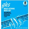 GHS Bass Boomers struny pro baskytaru 8-str. Regular, .020-.090