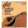 GHS Professional - Mandolin String Set, Loop End, Phosphor Bronze, Ultra Light, .009-.032