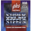 GHS SUPER STEELS struny pro elektrickou kytaru, Ultra Light, .008-.038