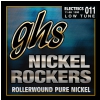 GHS NICKEL ROCKERS struny pro elektrickou kytaru, Lo-Tune, .011-.058, Rollerwound