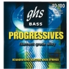 GHS Progressives struny pro baskytaru, 4-str. Light, .040-.100