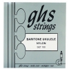 GHS Ukulele Nylon Tie-Ends struny pro ukulele, Baritone, Black Nylon