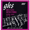 GHS Brite Flats Struny pro elektrickou kytaru, Extra Light, .009-.042