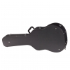 RockCase Standard Hardshell Case - Acoustic Guitar, curved Top, curved shape, black Tolex