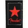 Fender Red Star Black kytarov popruh