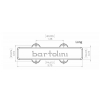 Bartolini 9S L/S - Snma Jazz Bass Single Coil, 4-String, Bridge