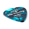 Dunlop Genuine Celluloid Classic Picks, Player′s Pack, turquoise, heavy