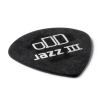 Dunlop Tortex Pitch Black Jazz Picks, Player′s Pack, 1.50 mm