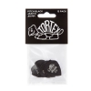 Dunlop Tortex Pitch Black Jazz Picks, Player′s Pack, 0.50 mm