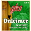 GHS Dulcimer String Set, D-Mixolydian Tuning, Loop End