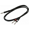 RockCable 20922 D4 patch kabel 1 x TRS / 2 x TS
