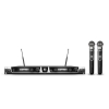 LD Systems U505 HHD2 wireless microphone system with two handheld microphones