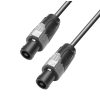 Adam Hall Cables K 4 S 415 SS 0500 - Kabel głośnikowy 4 x 1,5 mm? kompatybilne, standardowe złącze głośnikowe 4-stykowe-standardowe złącze głośnikowe 4-stykowe, 5 m