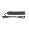 Adam Hall Accessories 8747 S 6 6-Outlet Power Strip With On/Off Switch