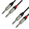 Adam Hall Cables K4 TPP 0090 Audio kabel 2 x konektor mono 6,3 mm - 2 x konektor mono 6,3 mm, 0,9 m