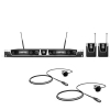LD Systems U505 BPL 2 Wireless Microphone System with 2 x Bodypack and 2 x Lavalier Microphone 
