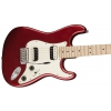 Fender Contemporary Stratocaster Hh, Maple Fingerboard, Dark Metallic Red