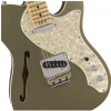 Fender American Elite Telecaster Thinline, Maple Fingerboard, Champagne