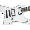 Jackson X Series Signature Gus G. Star, Rosewood Fingerboard, Satin White With Black Pinstripes